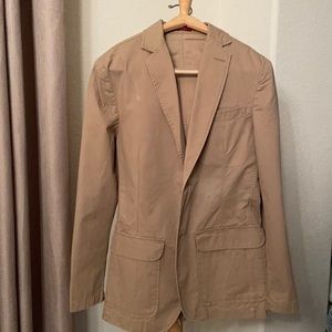 Men’s Khaki Unlined Sport Coat